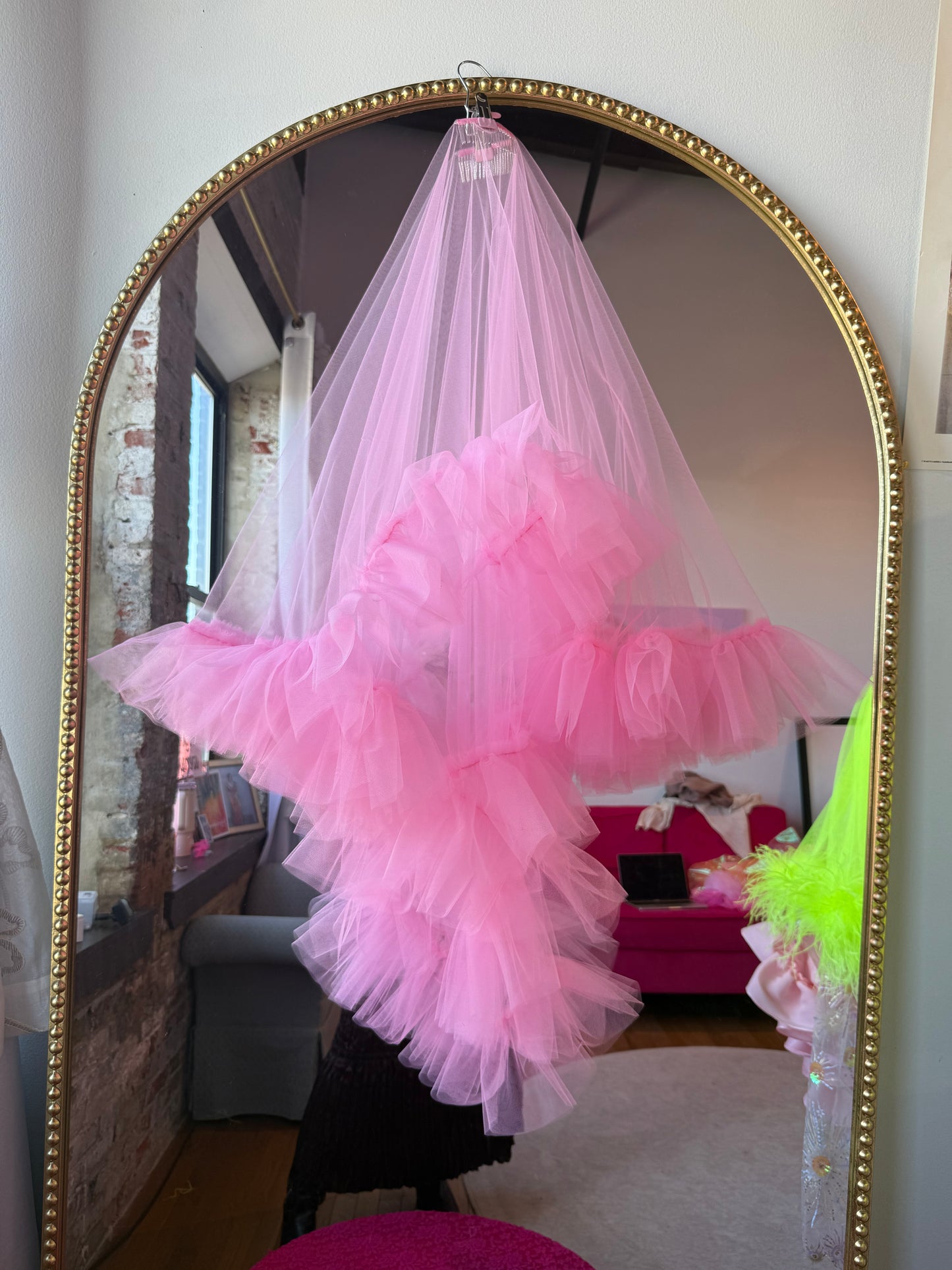 All Tulle Sweetheart Veill