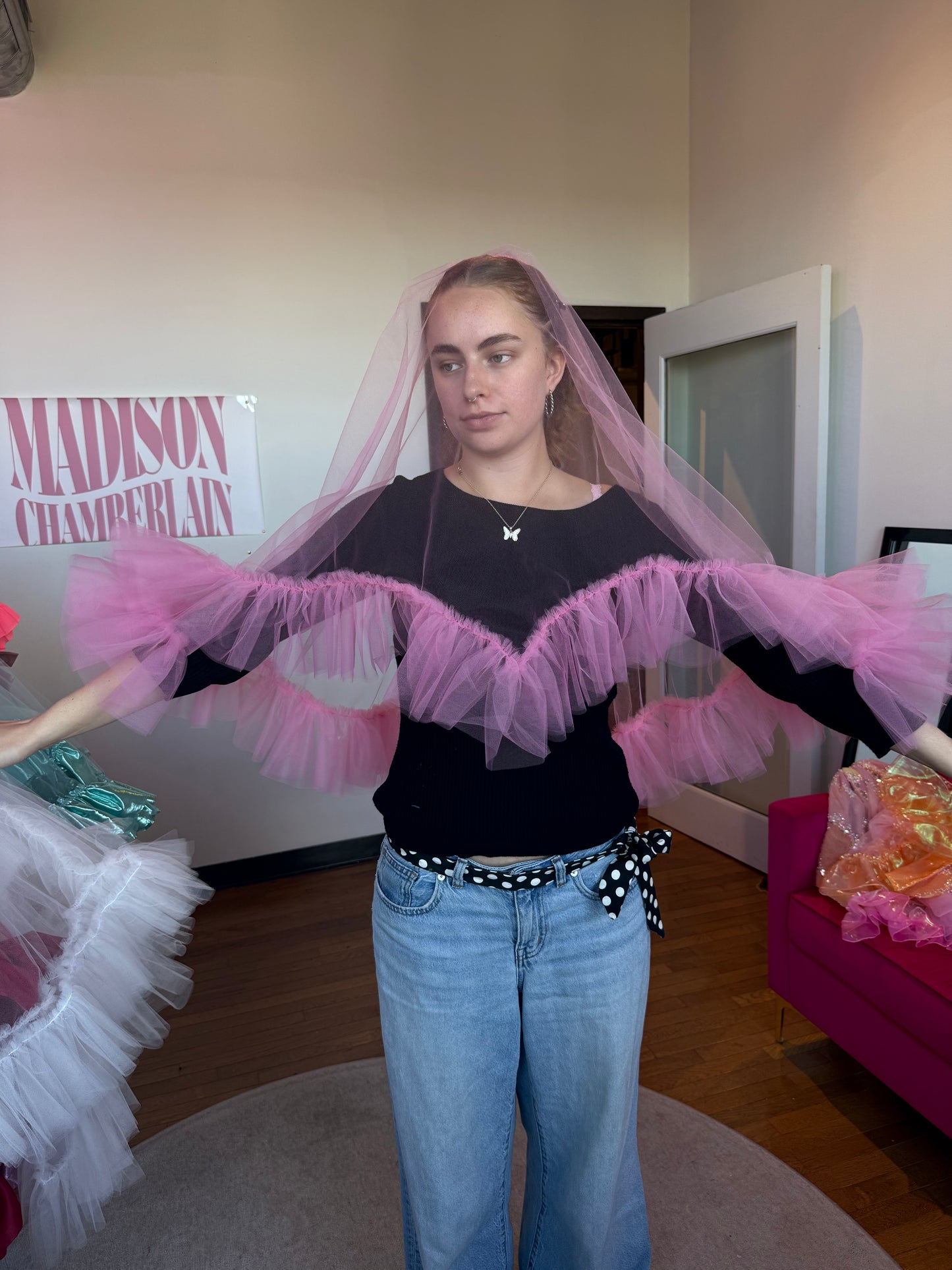 All Tulle Sweetheart Veill