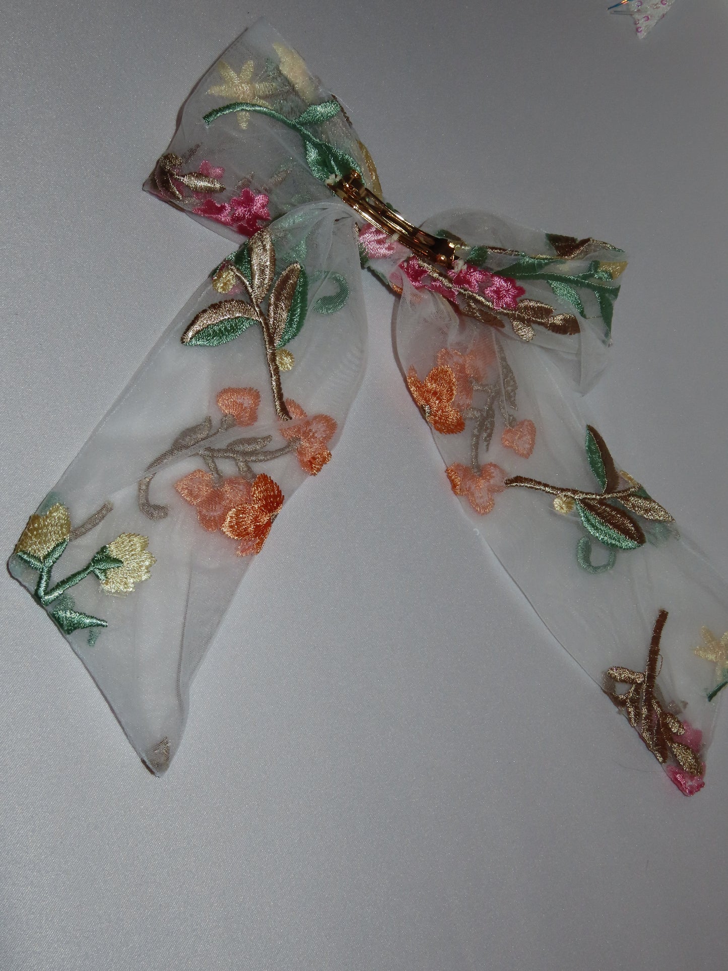 Embroidered Bow