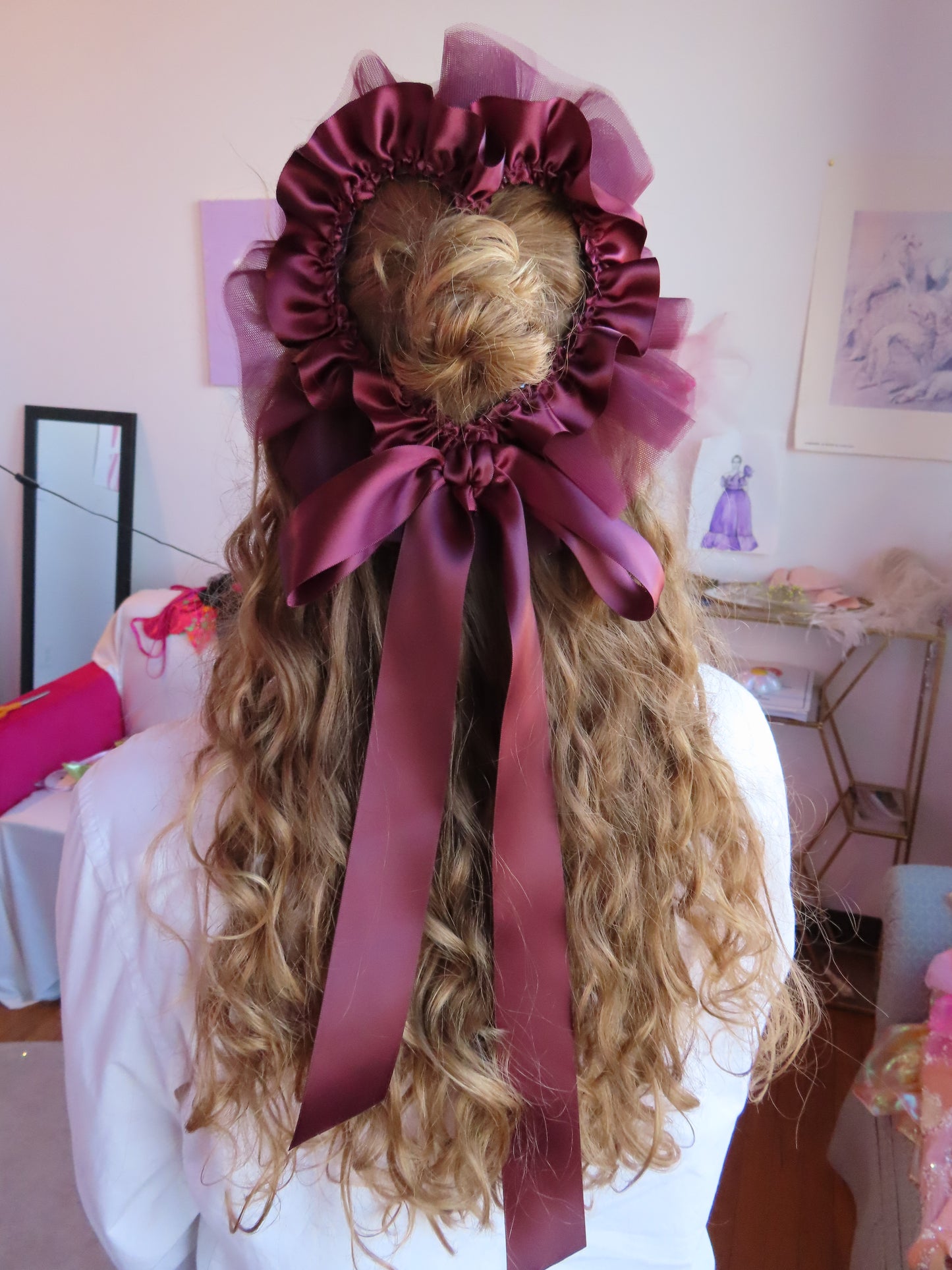 Merlot Heart Halo