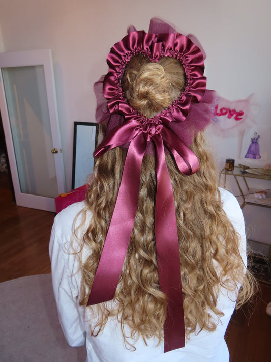 Merlot Heart Halo