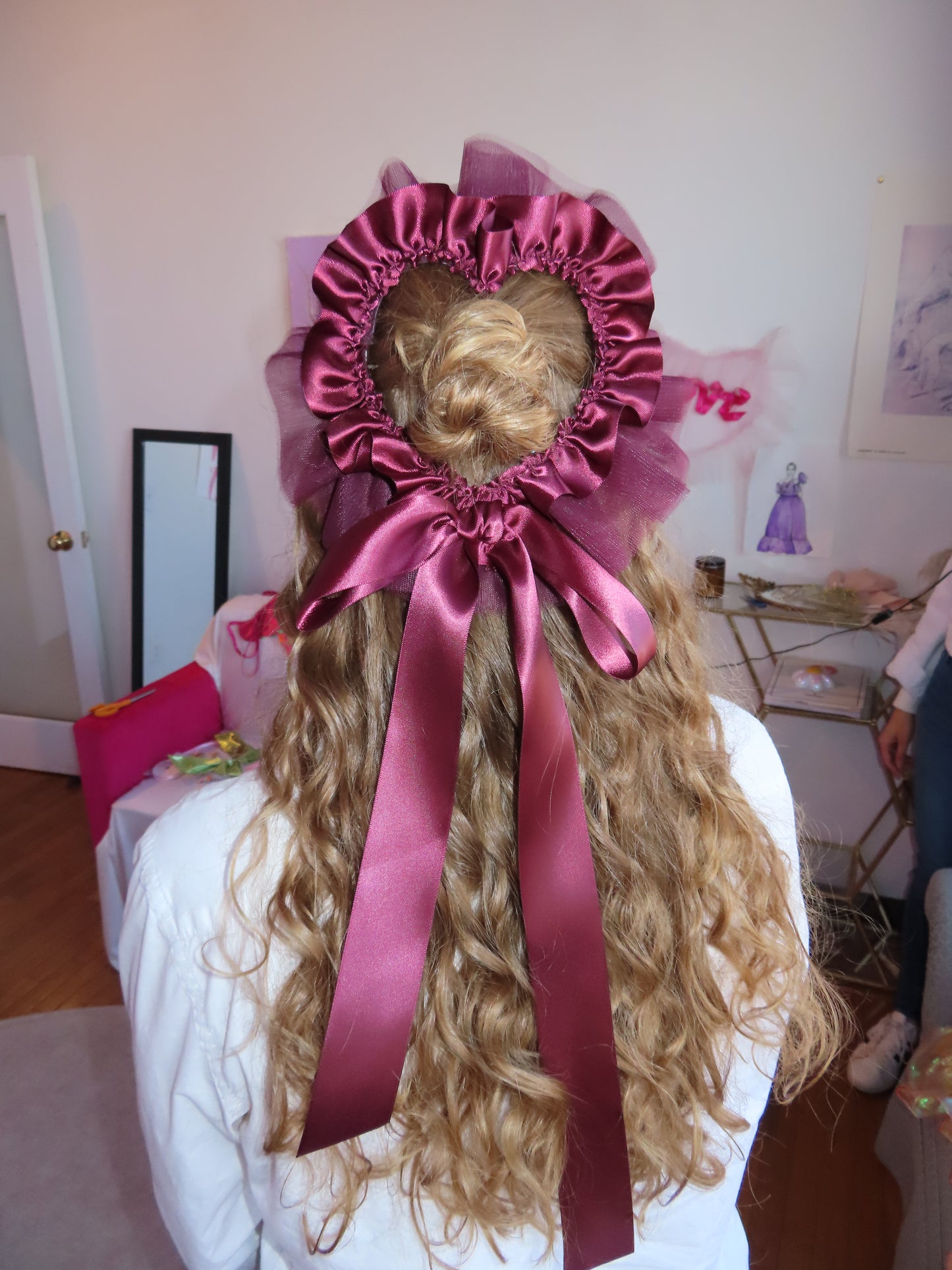 Merlot Heart Halo
