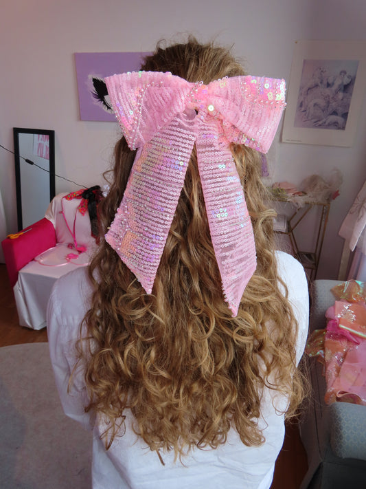 Pink Aura Bow