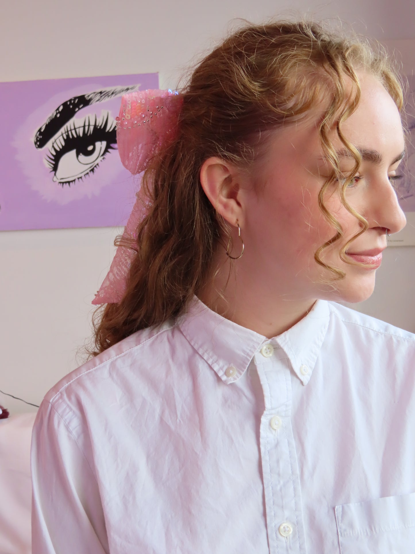 Pink Aura Bow