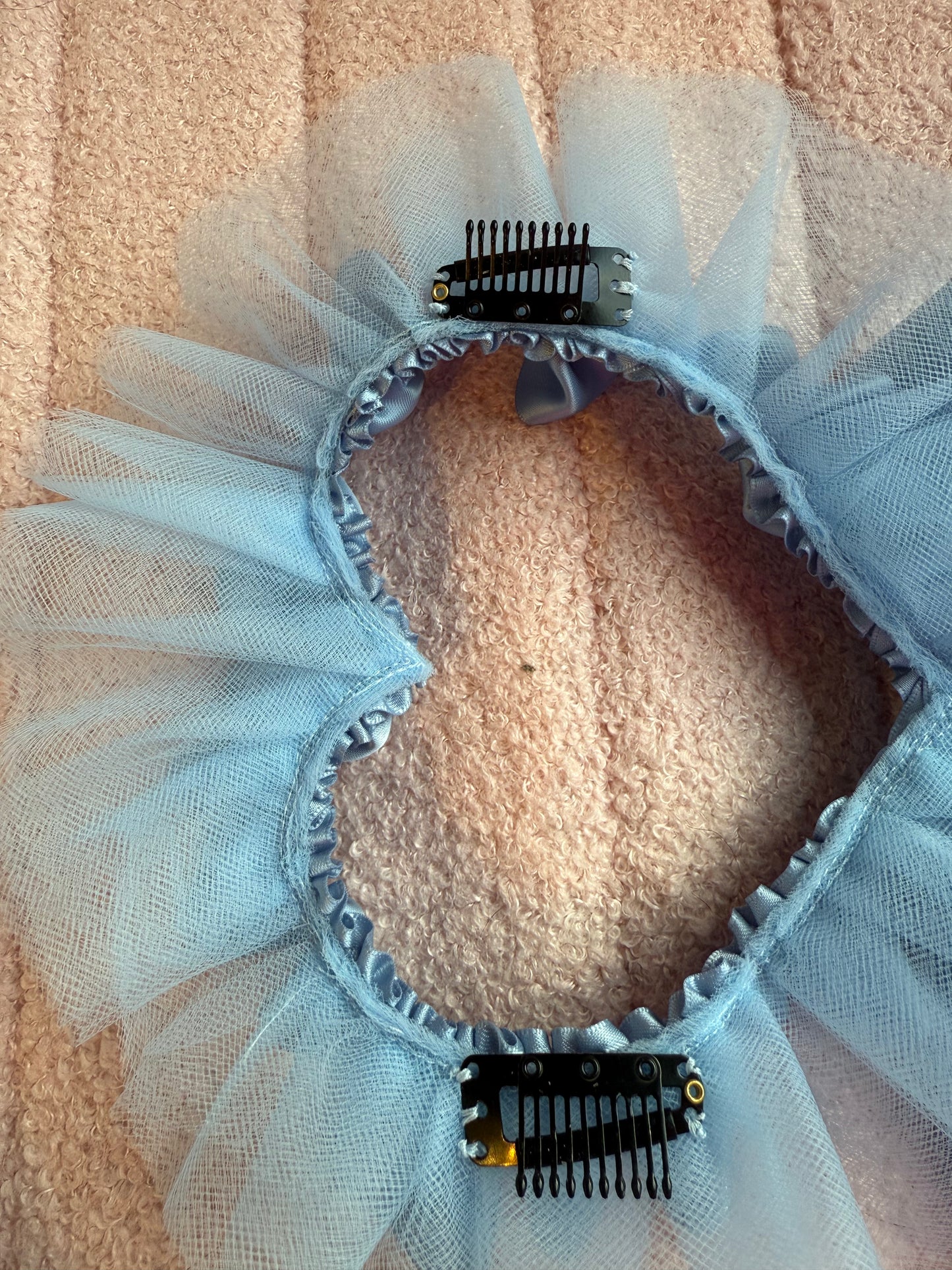 Powder Blue Heart Halo