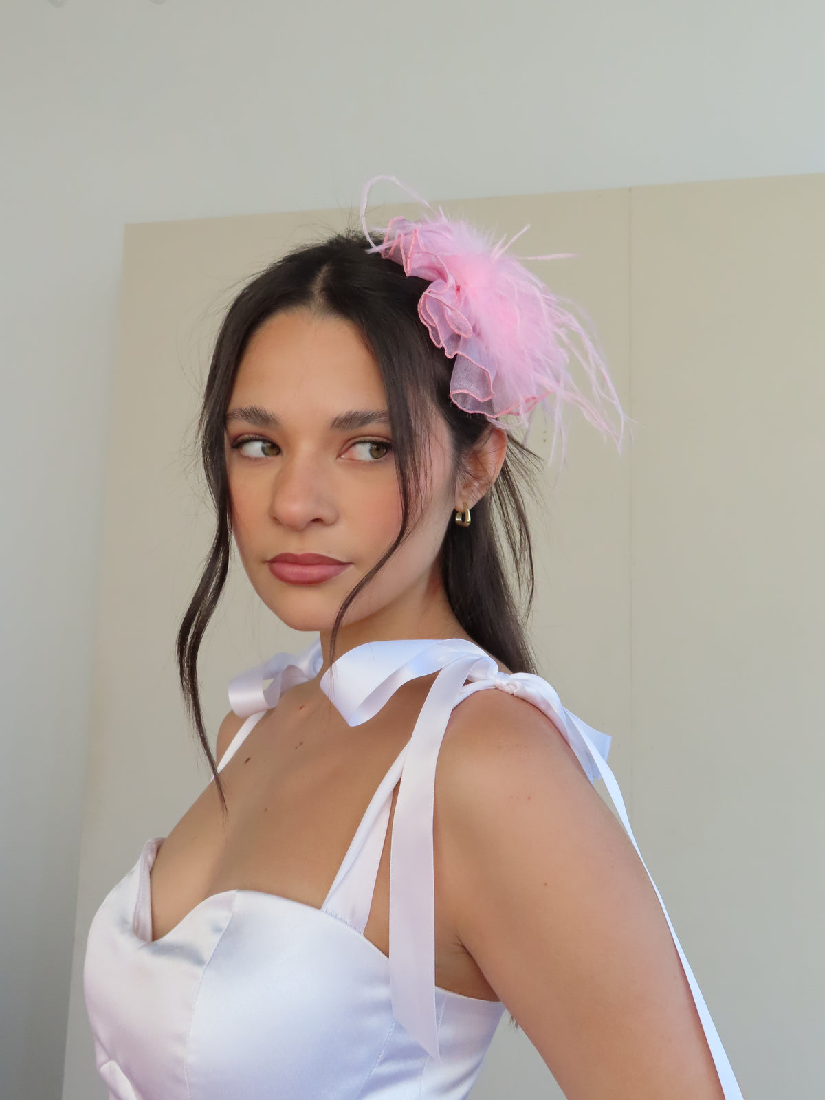 Feather Puff Fascinator