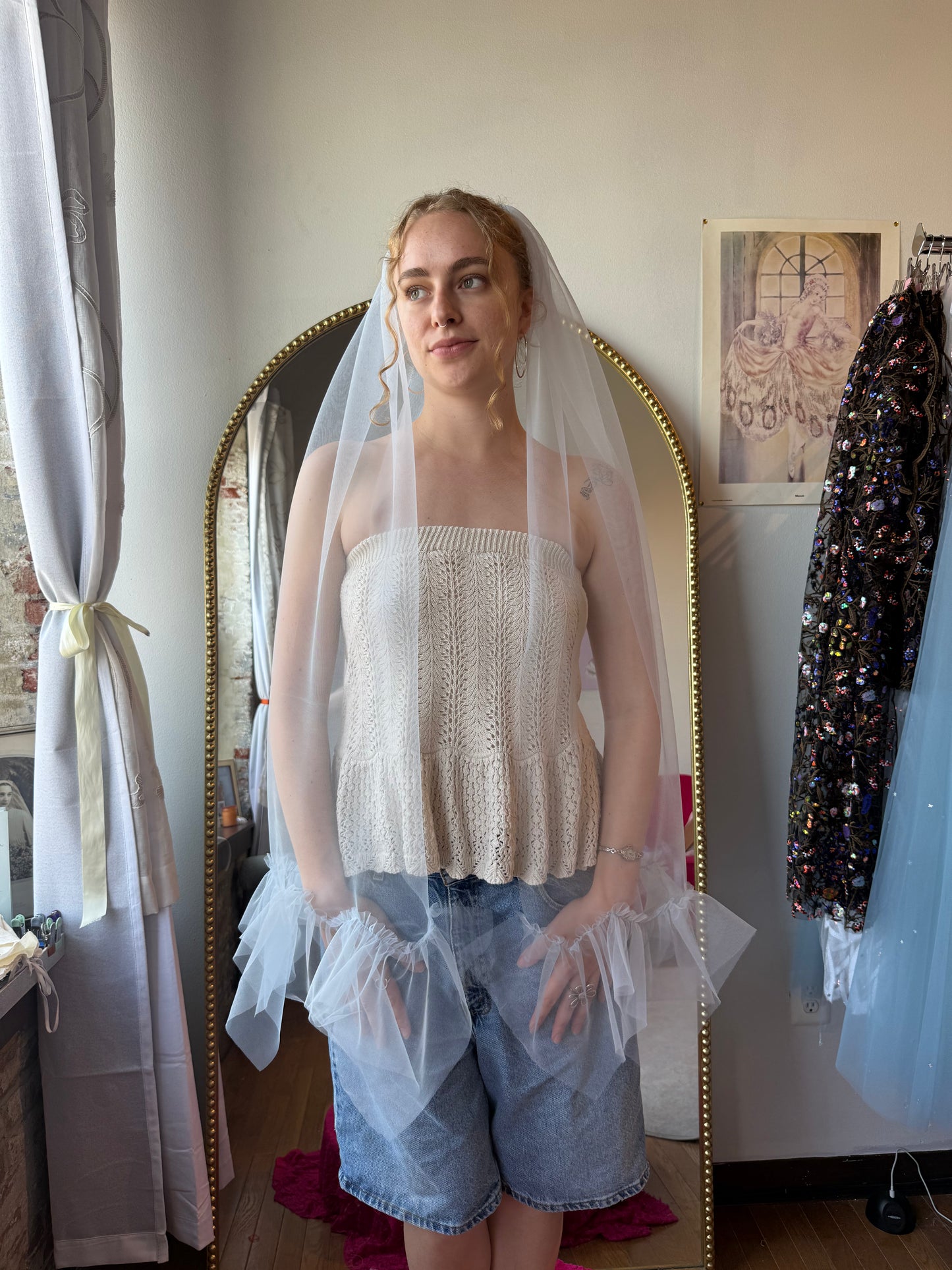 Whisper Blue Fae Veil