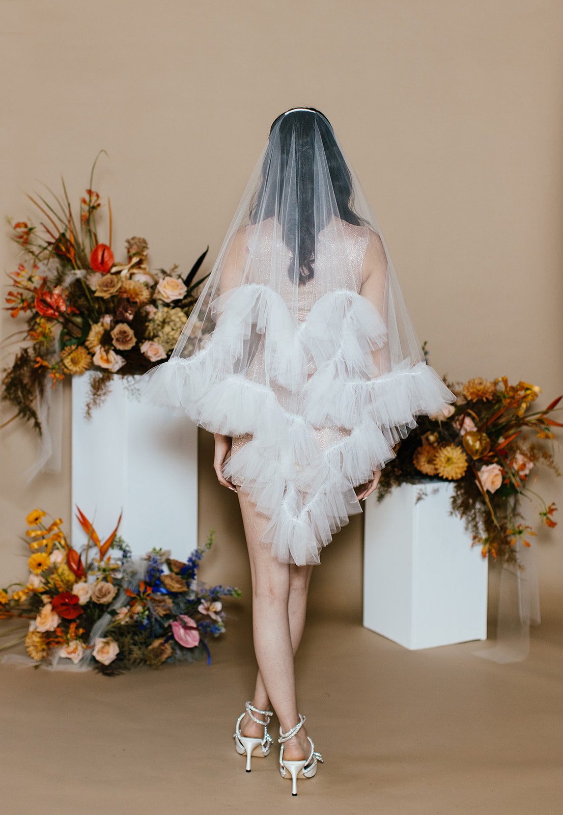 All Tulle Sweetheart Veill