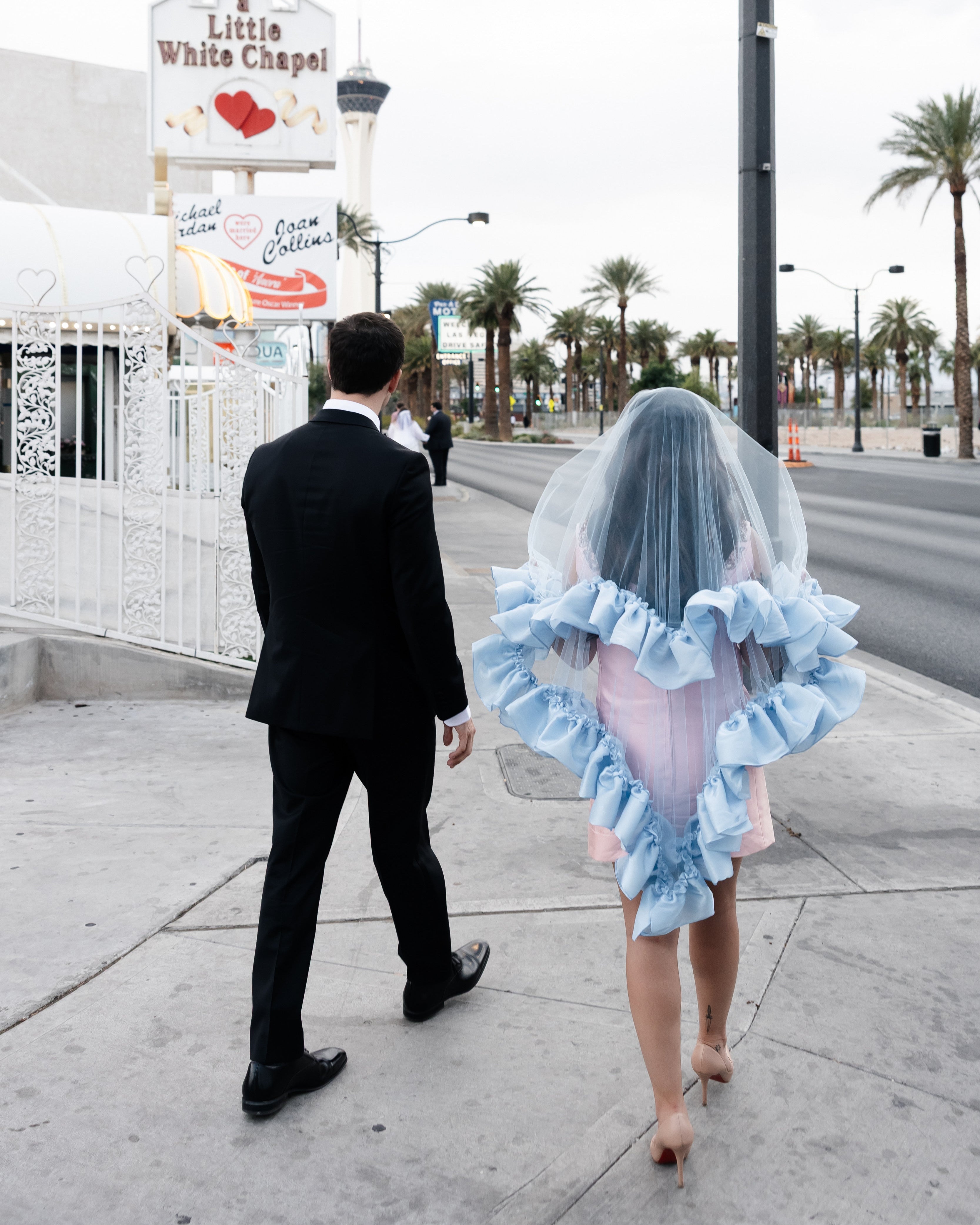 Satin Sweetheart Veil – Madison Chamberlain
