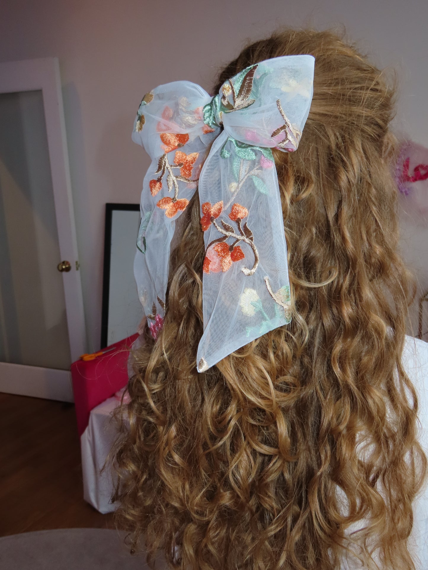 Embroidered Bow