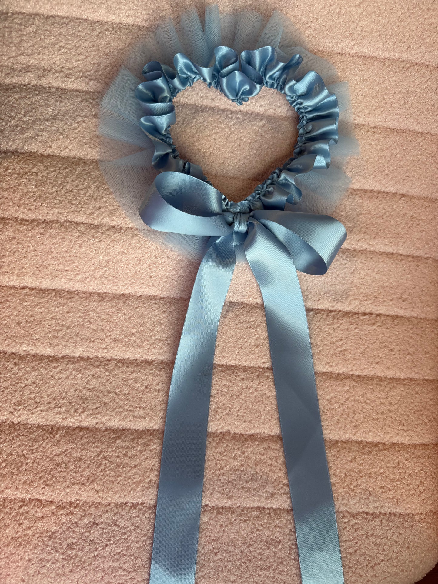 Powder Blue Heart Halo