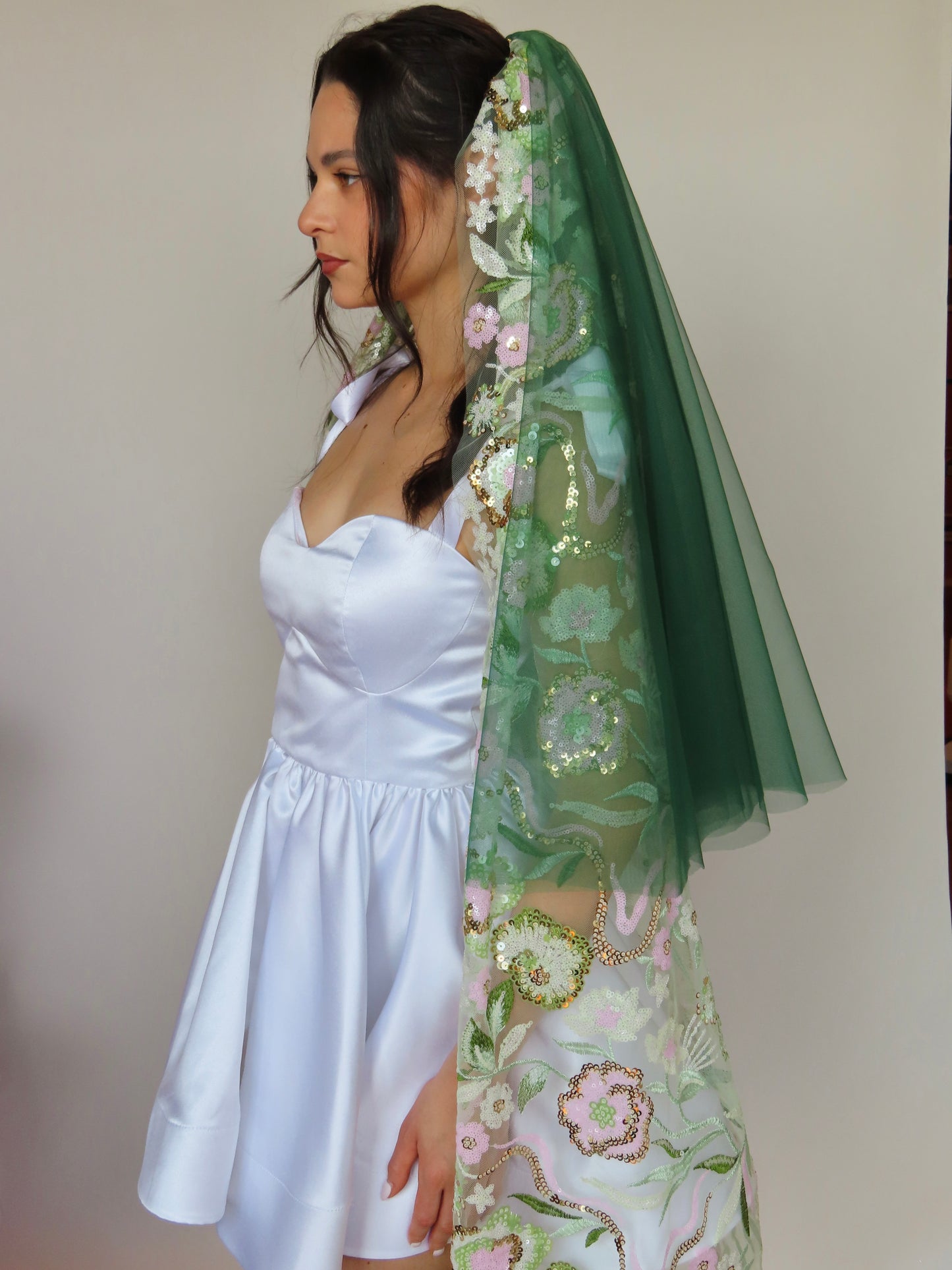 Blusher Veil