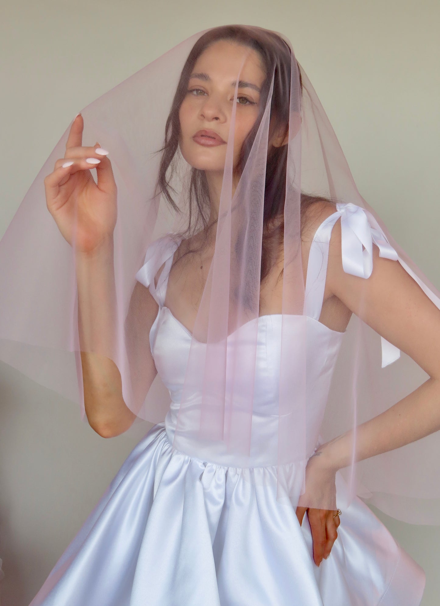 Blusher Veil