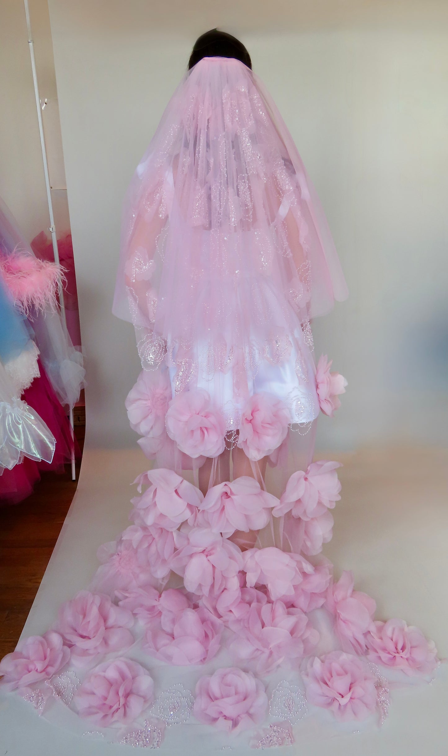 Blusher Veil