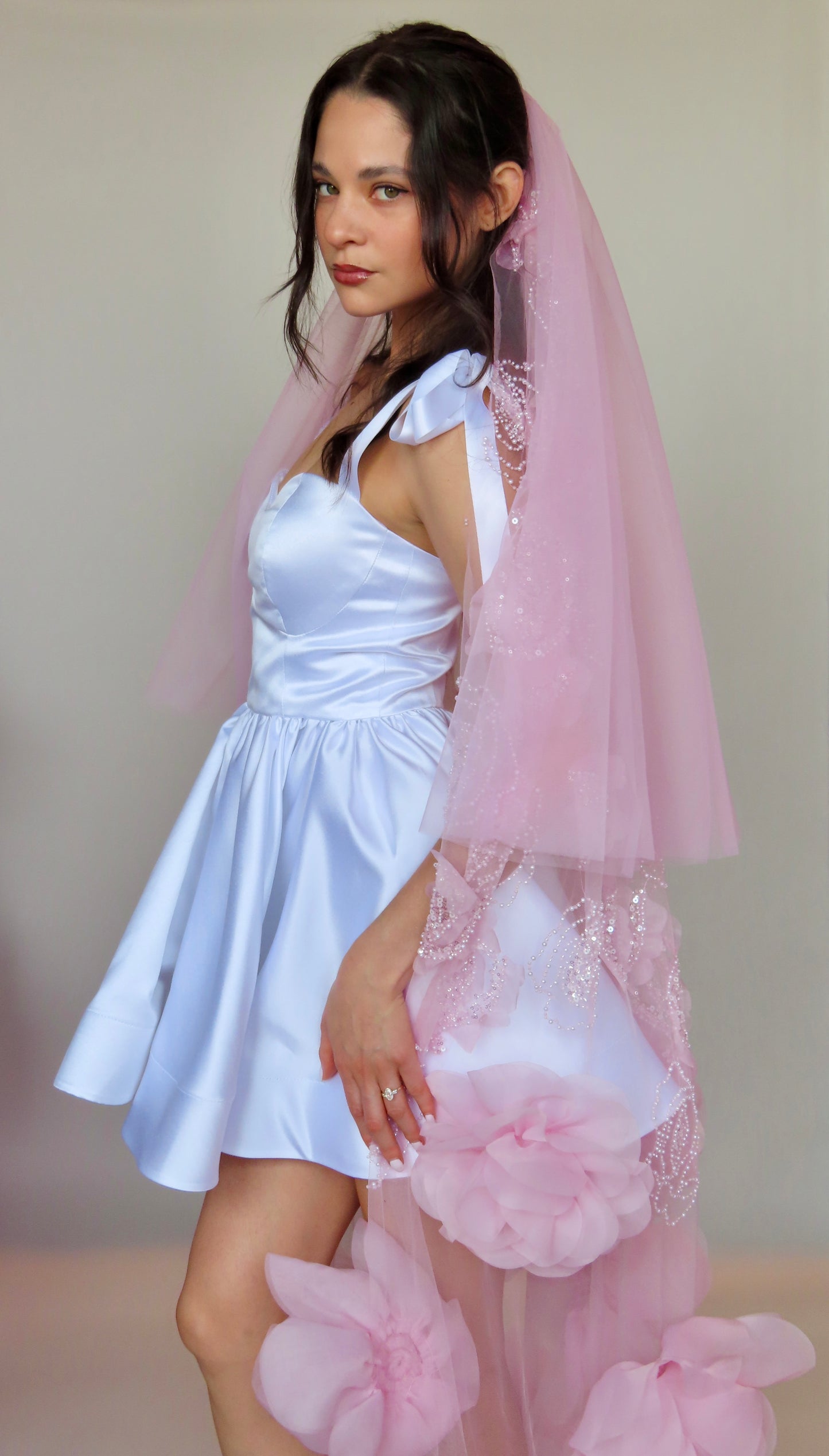 Blusher Veil