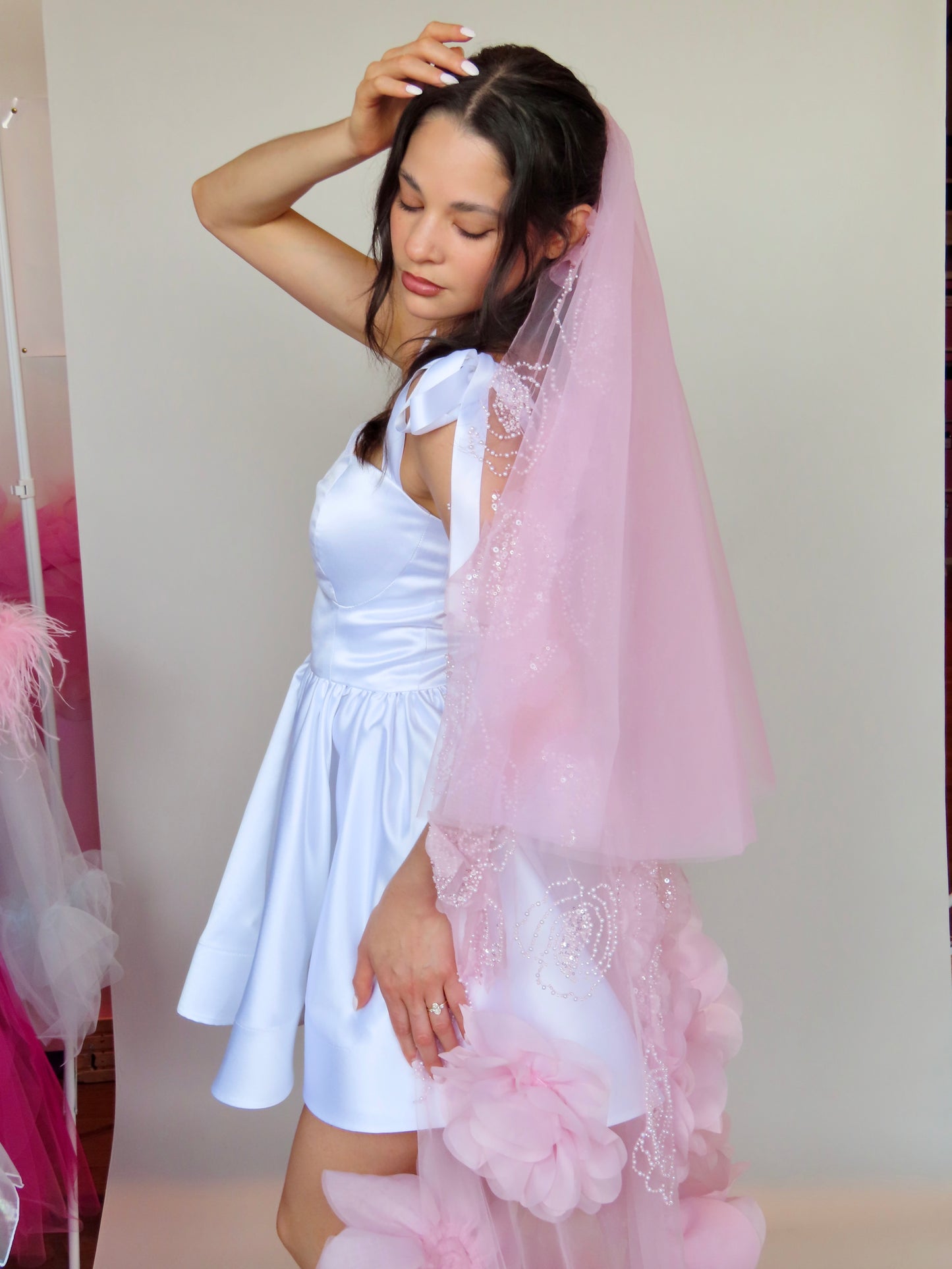 Blusher Veil