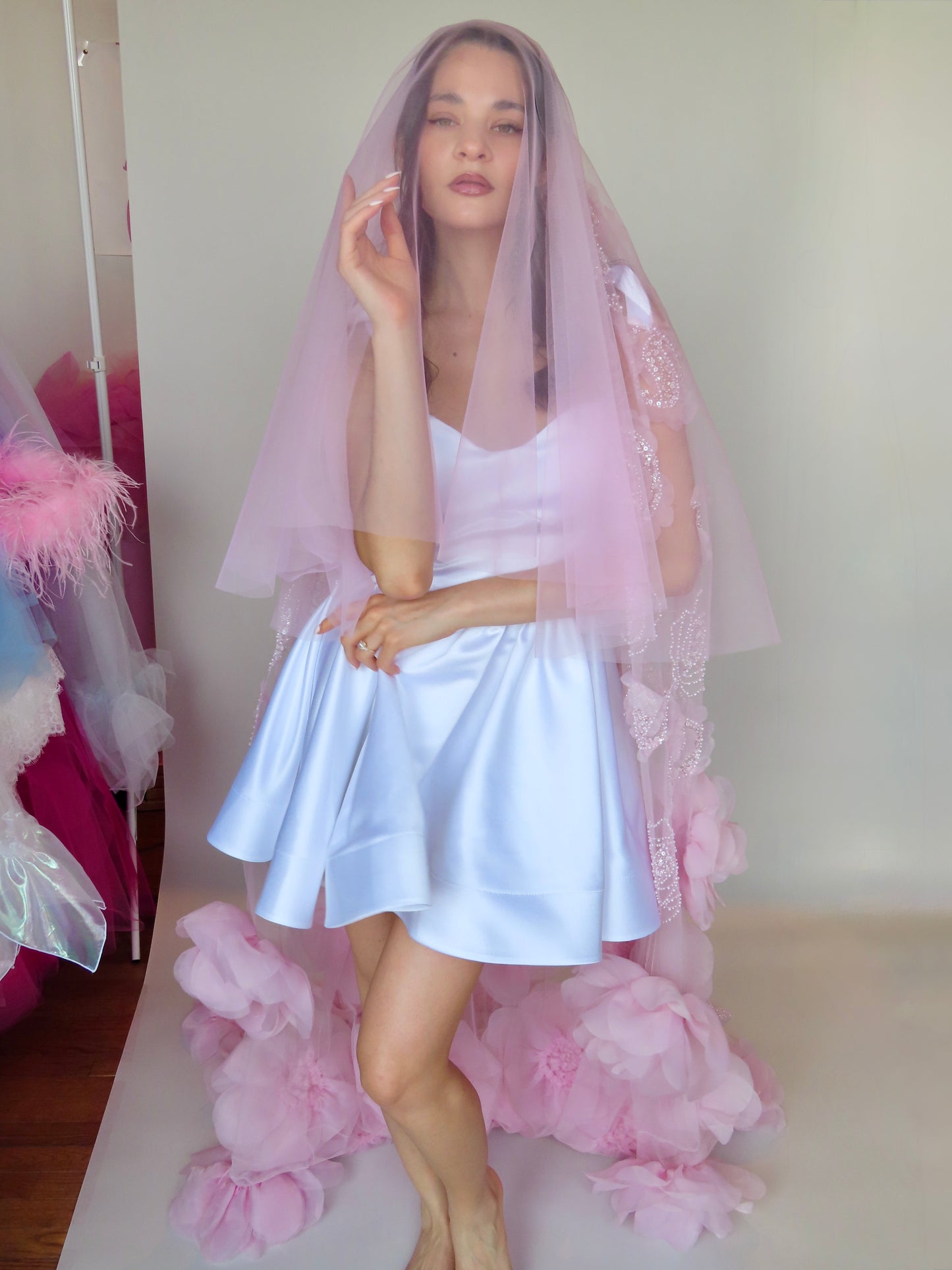 Blusher Veil