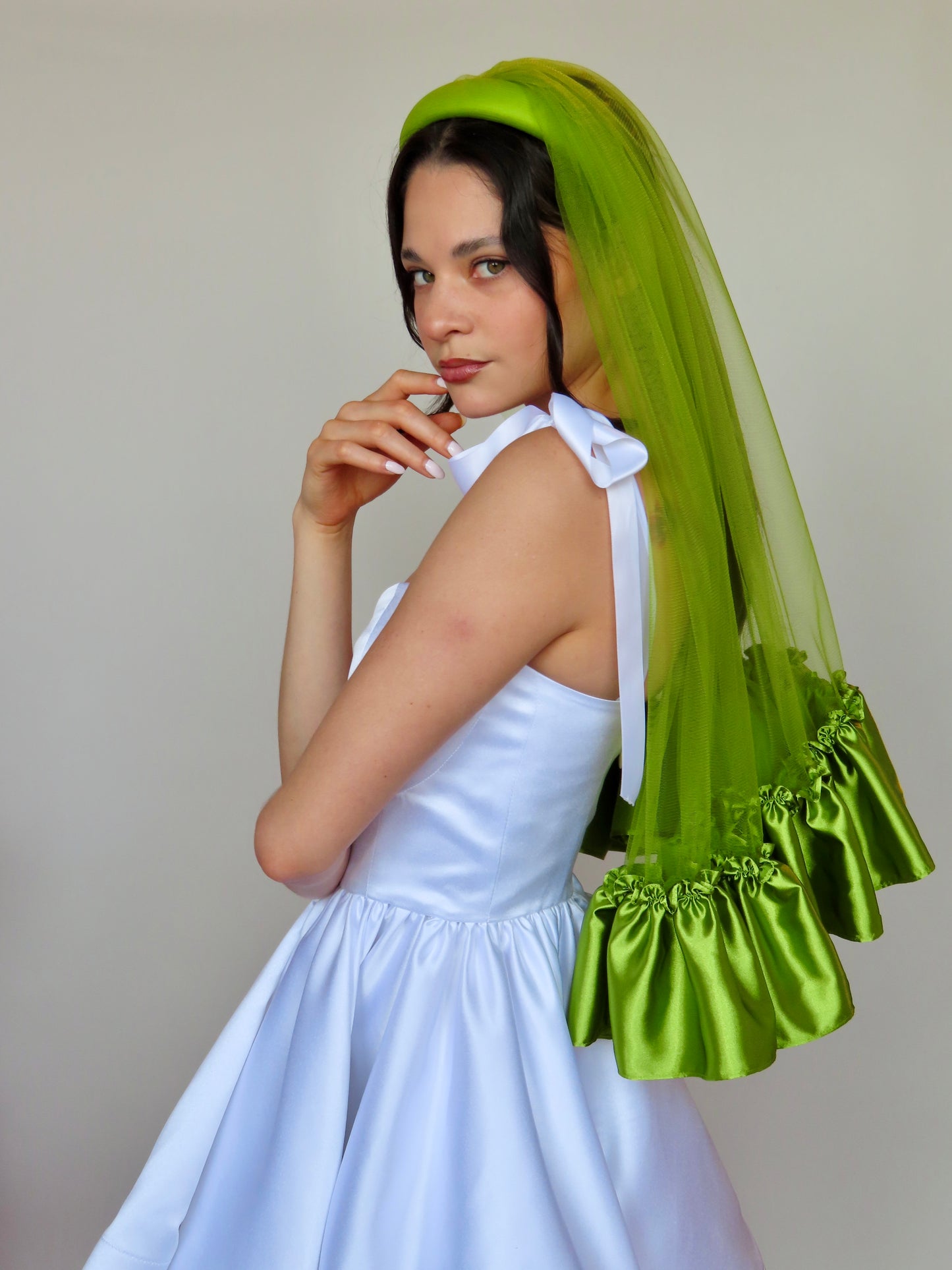 Amira Headband Veil