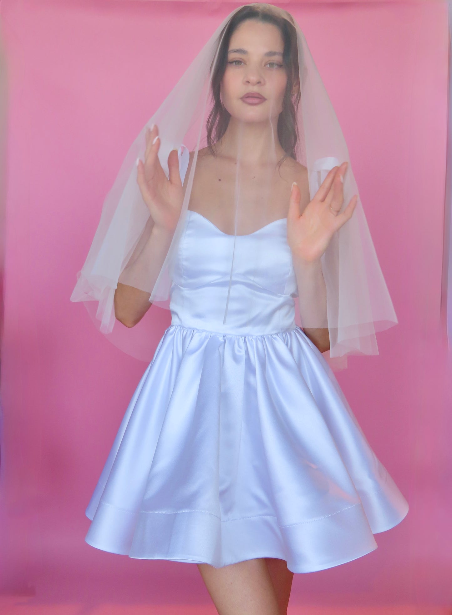 Blusher Veil