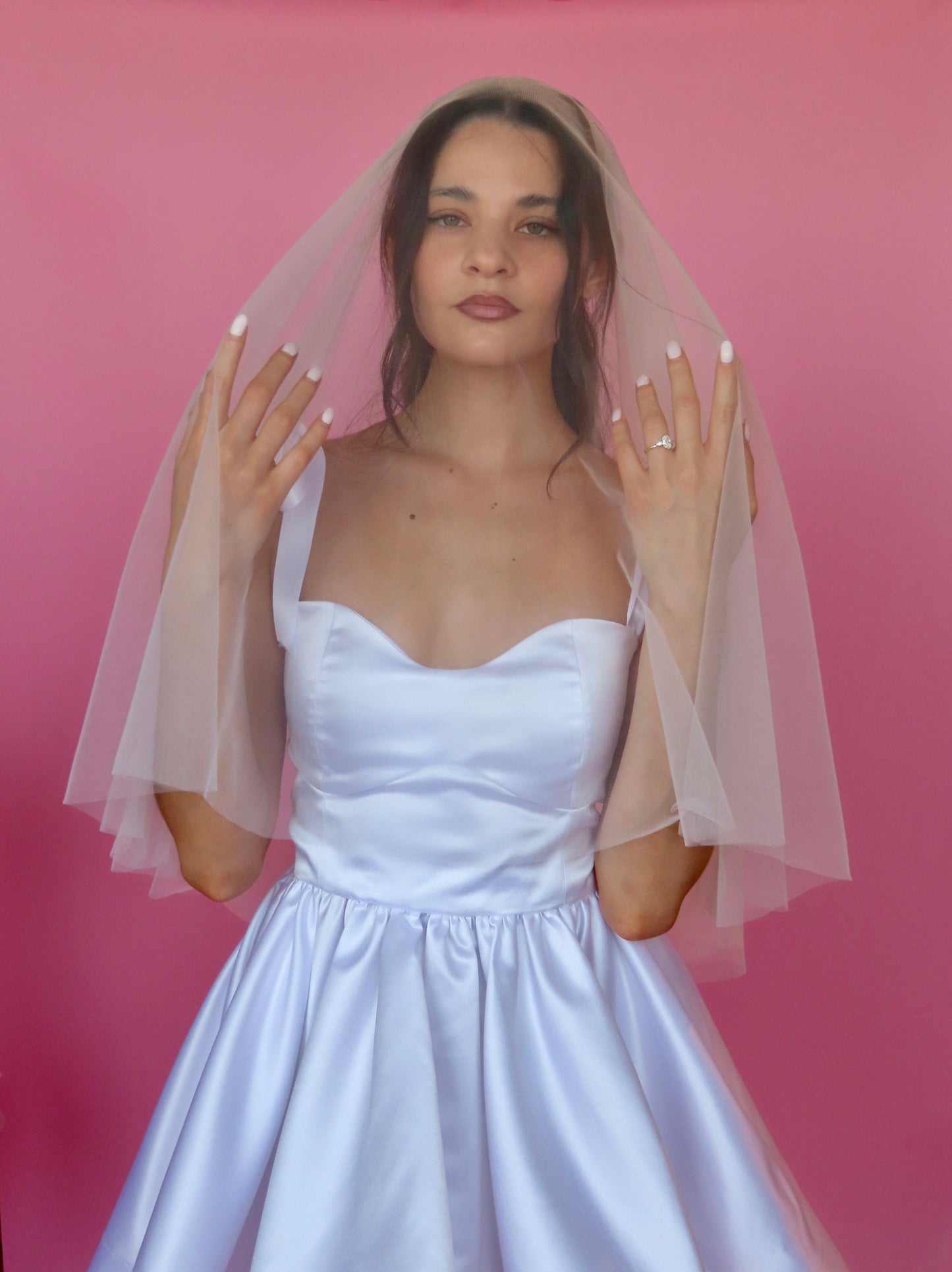 Blusher Veil