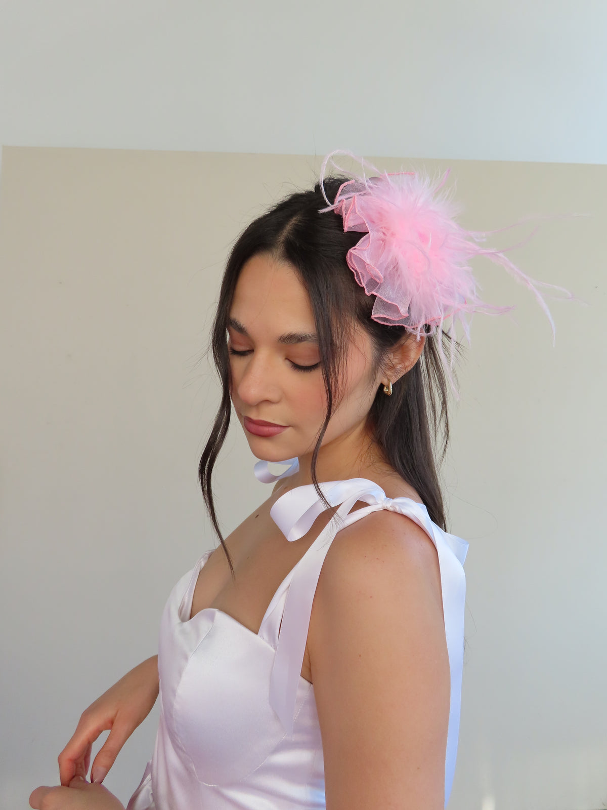 Feather Puff Fascinator