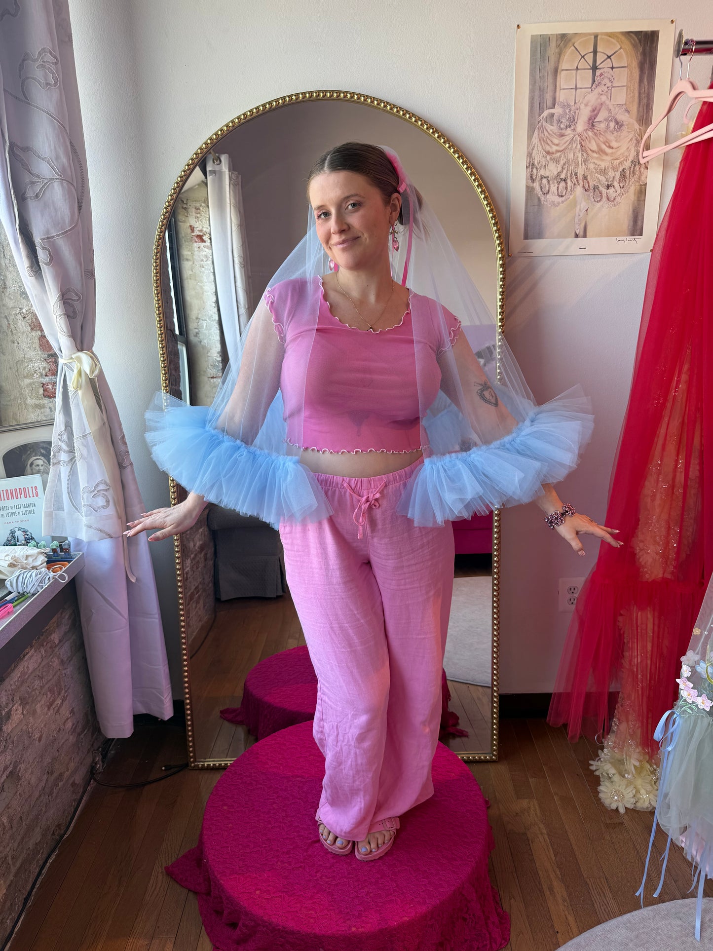 All Tulle Sweetheart Veil