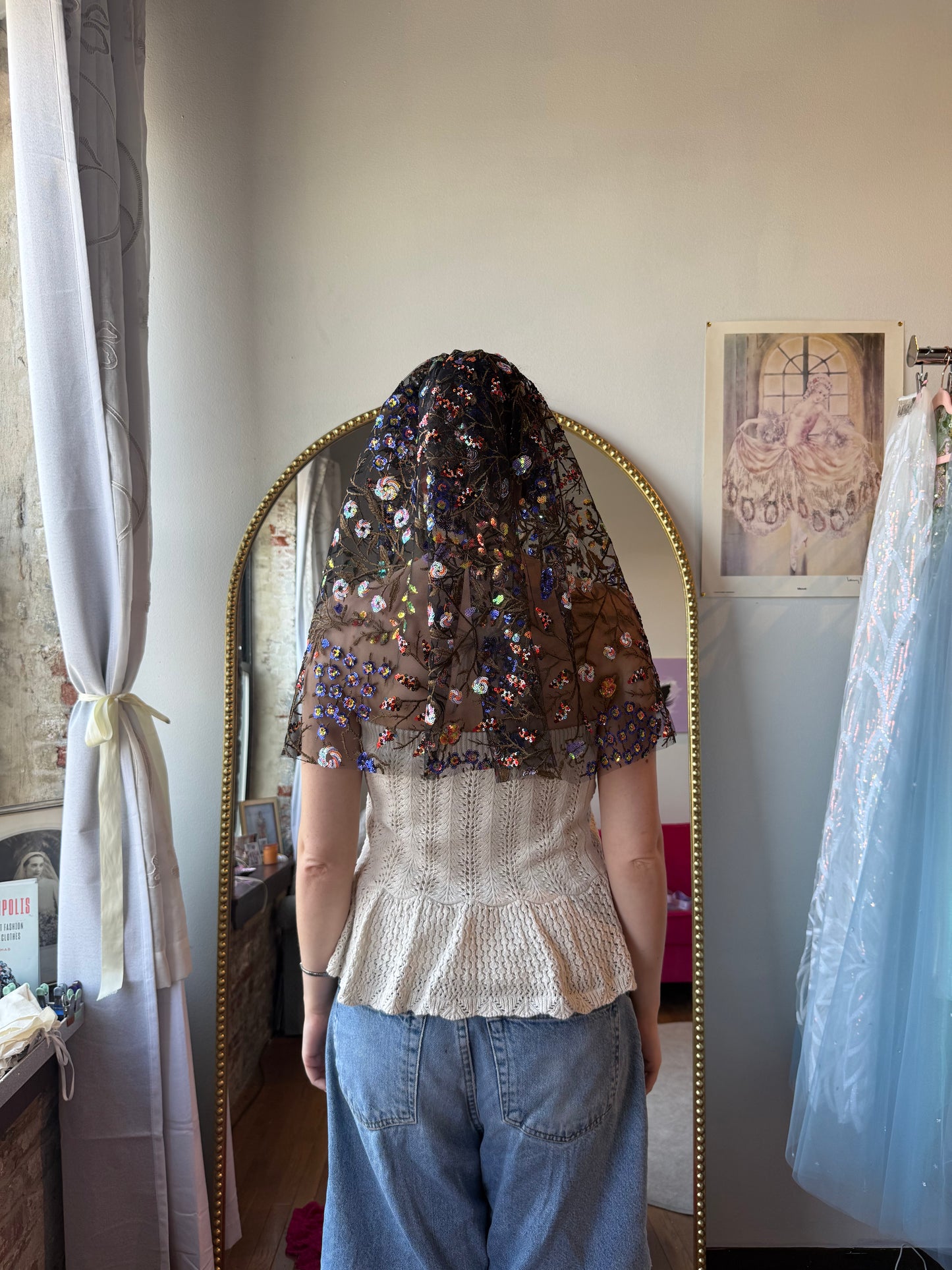 Secret Garden Veil Shoulder Length