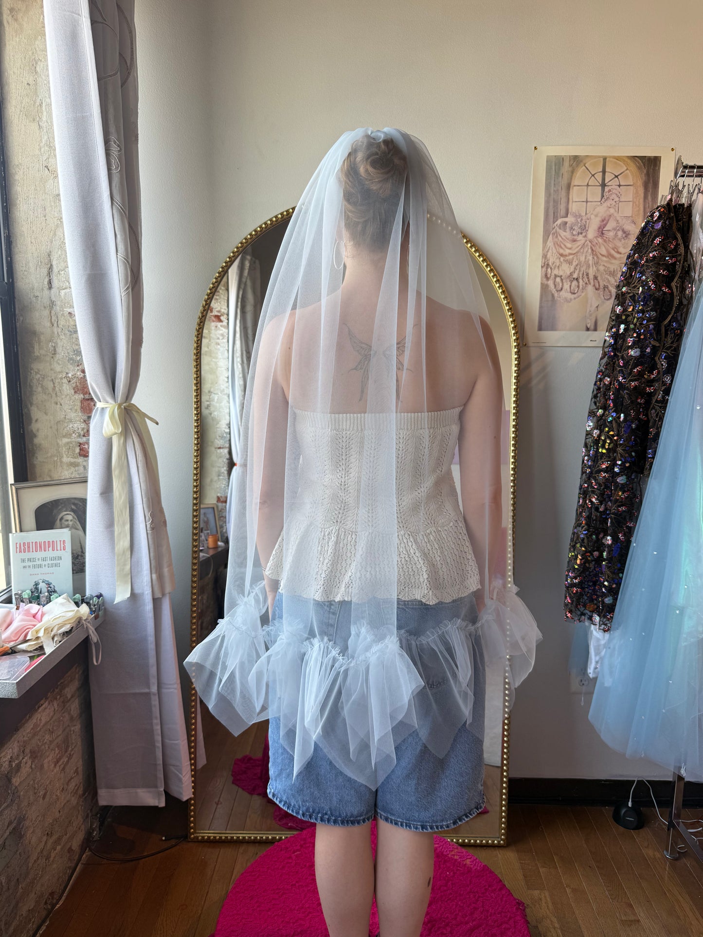 Whisper Blue Fae Veil