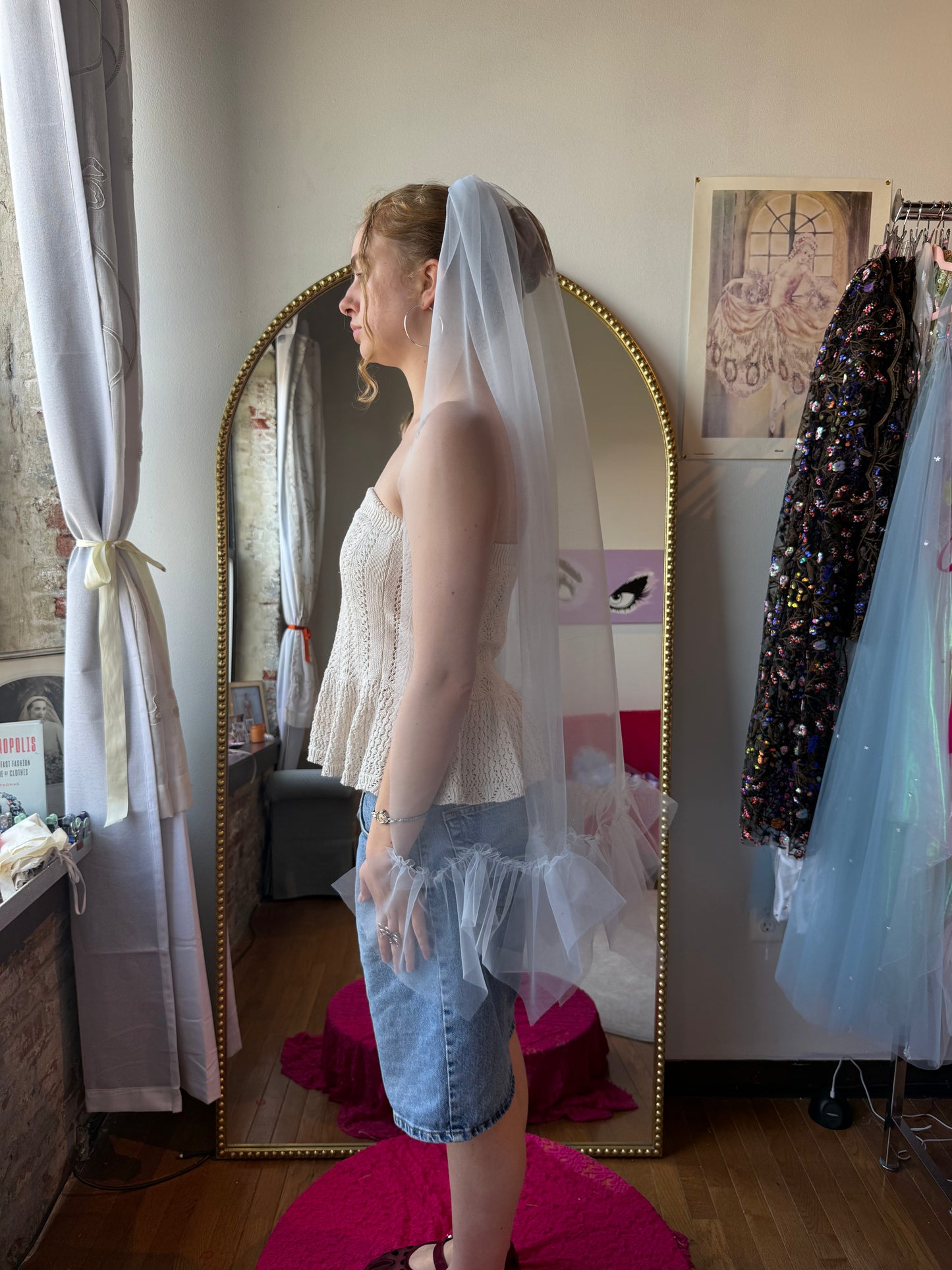 Whisper Blue Fae Veil