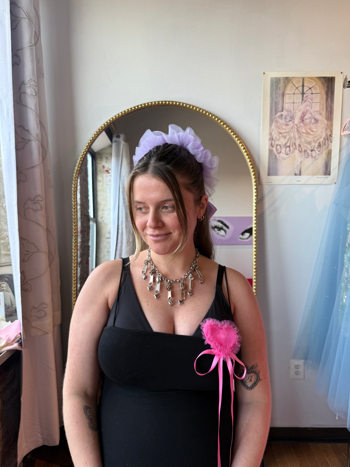 Lilac Heart Halo