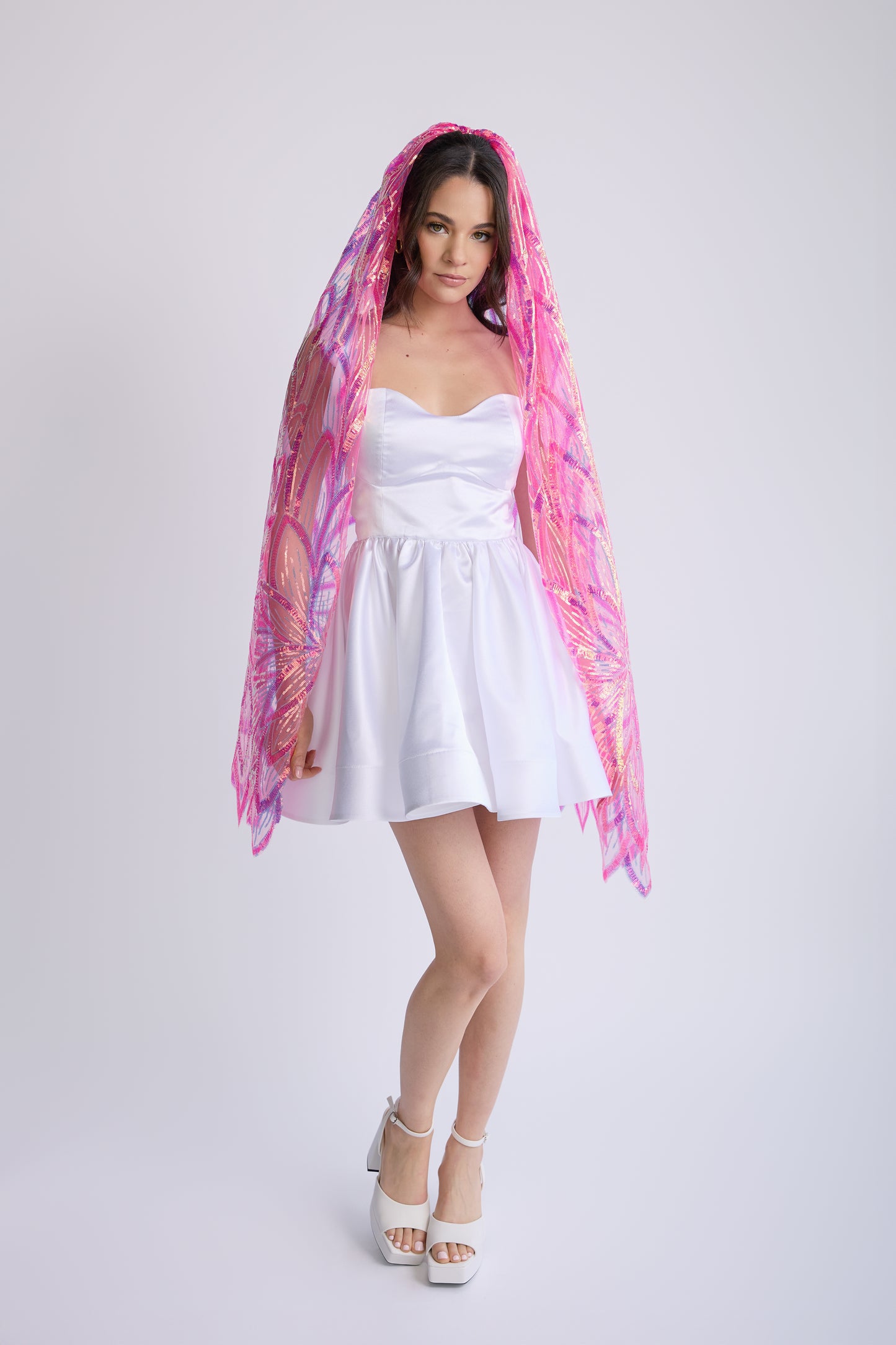 Pink Pixie Dust Veil