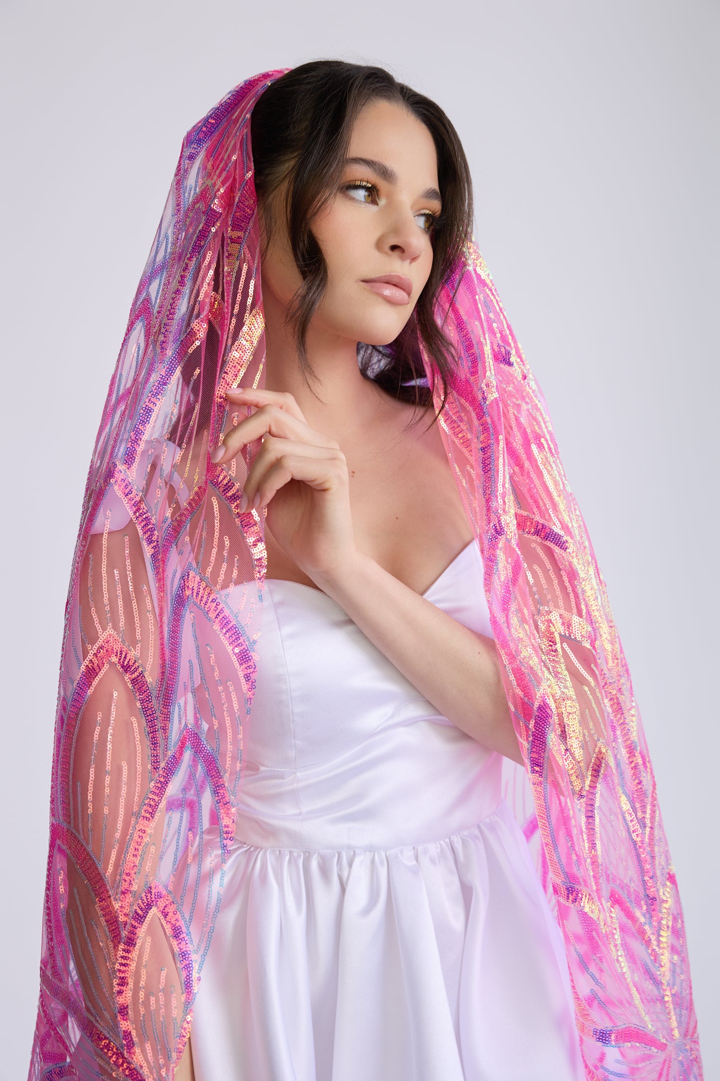 Pink Pixie Dust Veil